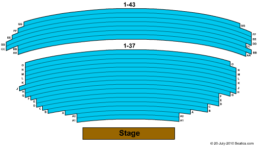 Lancaster Performing Arts Center Seating Chart
